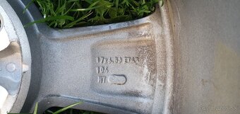 originál alu Toyota R17 + zimné pneu 215/60/17 - 5