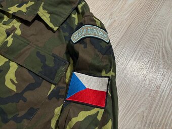 Vojenská bunda s potlačou, blúza vz.85, maskáče ČSĽA, misia - 5