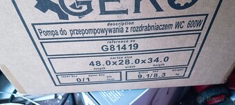 Geko kalove cerpadlo s drvicom - 5