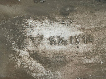 Porsche 911 / 912 - orig. 14" Fuchs alu s nejazdenými pneu - 5