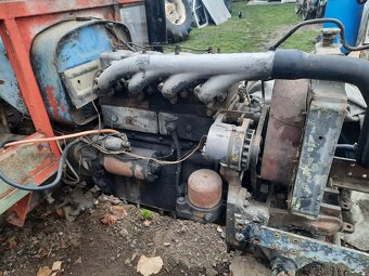 Zetor 5748 s manzetovým predkom - 5