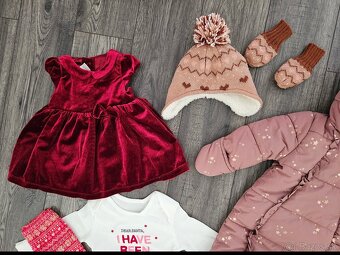 Zimný / vianočný balík oblečenia 68 - 5