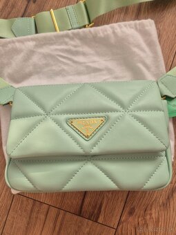 Nova kabelka crossbody PRADA green - 5