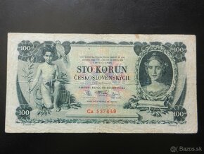 Bankovka 50 Kč 1929 a 100Kč 1931 neperforované - 5