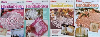 Časopisy so vzormi na vyšívanie, háčkovanie DIANA - 5