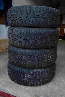 Zimné pneu 205/55 R16 NOKIAN WR D4 91H + plechové disky - 5
