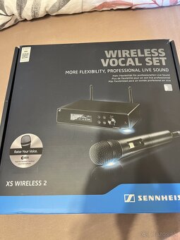 Sennheiser XSw 2-835 B - Bezdrôtový mikrofón, - 5