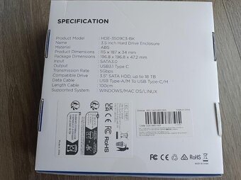 Externý HDD Seagate 8TB / 6 / 4 / 2TB Barracuda - nepoužité - 5