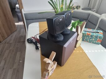 Reproduktory k PC, mobilu, TV atď... 2.1 + Subwoofer - 5