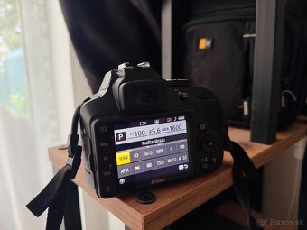 Nikon D3400 set - ako nový - 5