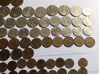 Mince ZSSR 1961-1991 128ks každá iná - 5