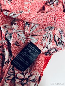 letné kvietkované šaty L-XL - 5