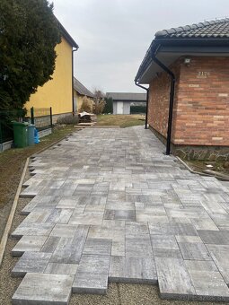 Zámkova dlažba pokladka ,betónové ploty-výstavba - predaj - 5