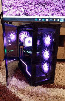 Herný nový PC – RTX 3060 Ti+Ryzen 5+32GB RAM+NVMe+SSD - 5