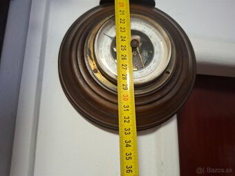 Predám starožitný barometer s teplomerom r.1900 - 5