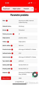 Horský bicykel junior DHS Terrain 27 - 5
