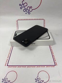 Apple iPhone 15 plus 128GB BLACK -Batéria 100% - 5