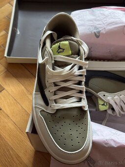 Predam Air Jordan 1 Low Golf x Travis Scott Neutral Olive - 5