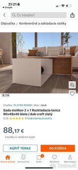 Konferenčný stolík úplne NOVÝ - 5