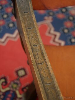 Starožitné kreslo Dagobert - 5