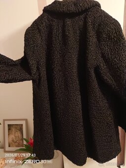 Dámska čierna bunda - 5