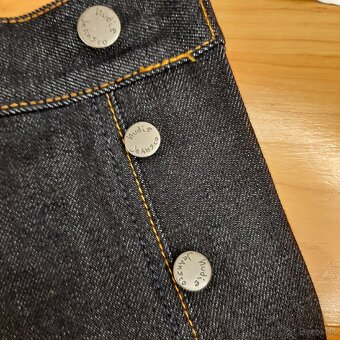 Pánske džínsy Nudie jeans rad rufus dry deluxe W36 L32 - 5