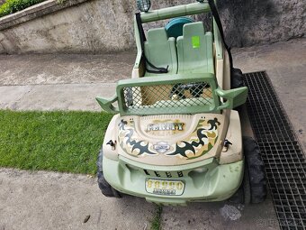 Detské elektrické autíčko JEEP pre dve deti - 5