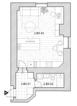 Na predaj 1 izbový byt v centre Liptovského Mikuláša - 5