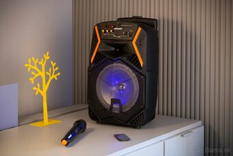 Bluetooth repro Prime 3 - /bezdrôtový mikrofón, diaľkové ov - 5