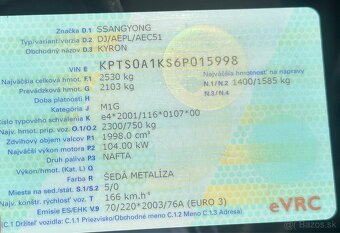 SsangYong kyron - 5