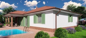 Projektová dokumentácia RD (bungalov) LUNA 26 - 5
