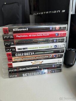 PS3 Konzola + Hry - 5
