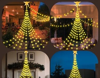 Vianocne osvetlenie: Pika+ 280 led - 5