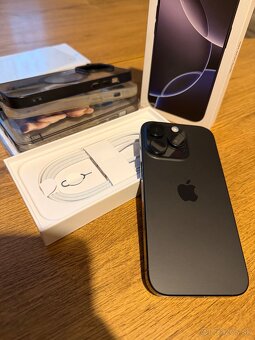 Iphone 16 pro 128gb čierny titán - 5