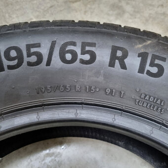 Letné pneumatiky 195/65 R15 CONTINENTAL - 5