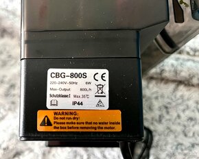 SUNSUN závesný filter CBG-800S 800 l/h 100% STAV - 5