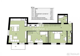 REZERVOVANÝ Byty na Hornej - 3-izbový byt v centre Bans - 5