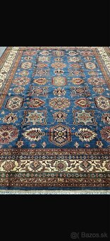 Ručne vyrobený perzký koberec Kazak Gul - 5