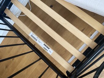 Rastúca posteľ IKEA - čierna - 5