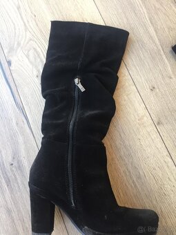 Kožené cizmy JETTE - 5