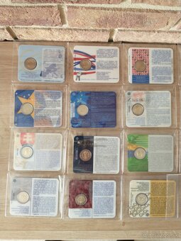 pamätné mince, coincards, mincové kartičky, sady mincí SK - 5