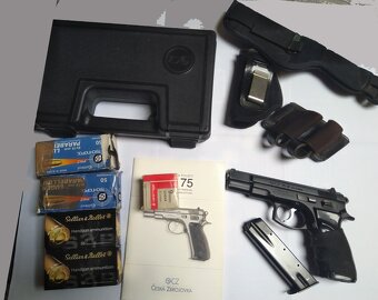 Predám CZ 75 Luger 9 mm - 5