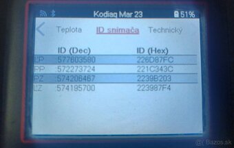 TPMS snímače tlaku Porsche, Audi, Skoda, VW - 5