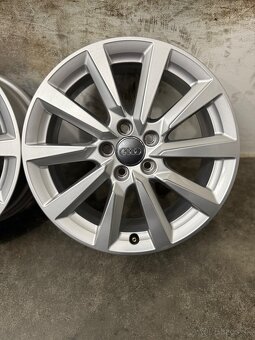 Hliníkové disky 5x100 R16 - Audi A1, Fabia, Rapid, Polo Scal - 5
