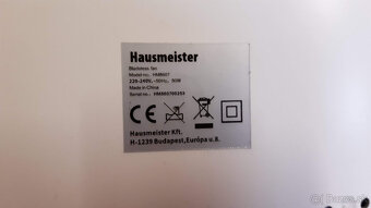 Predám ventilator Hausmeister model HM8607. - 5