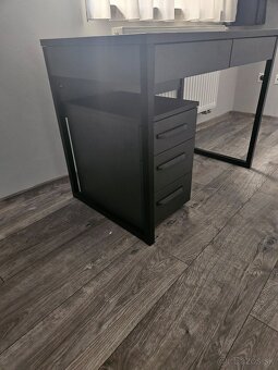 Písací stôl 100x60x76 s boxom - 5