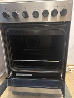 Predám nerezový kombinovaný sporák Electrolux - 5