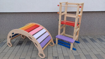 montessori ,Učiaca veža - -polohovateľná - 5