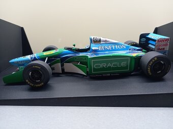 F1 BENETTON FORD B194 GP ANGLIE 1994 SCHUMACHER 1:18 - 5