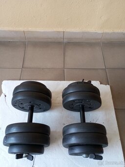 Plastové/cementové nakladacie jednorúčky  2x13 kg   -   NOVÉ - 5